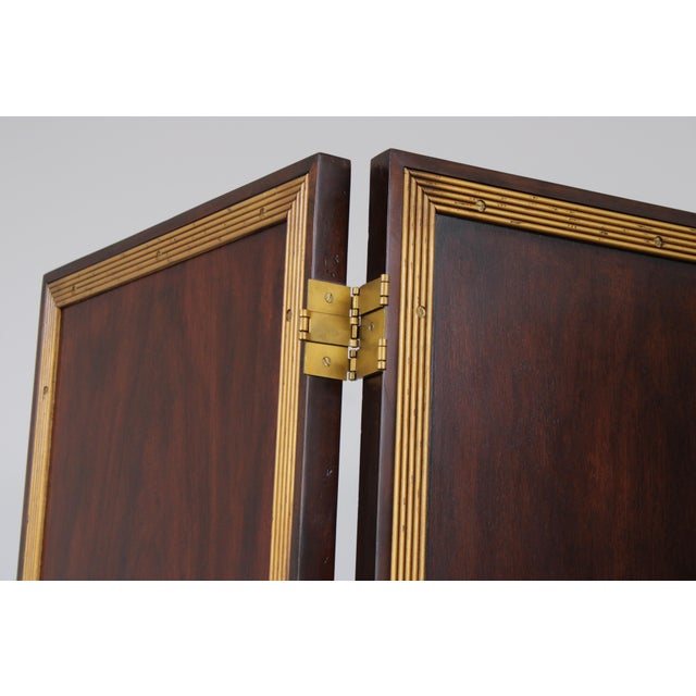 Theodore Alexander Regency Style Mirrored Room Screen For Sale In Philadelphia - Image 6 of 12