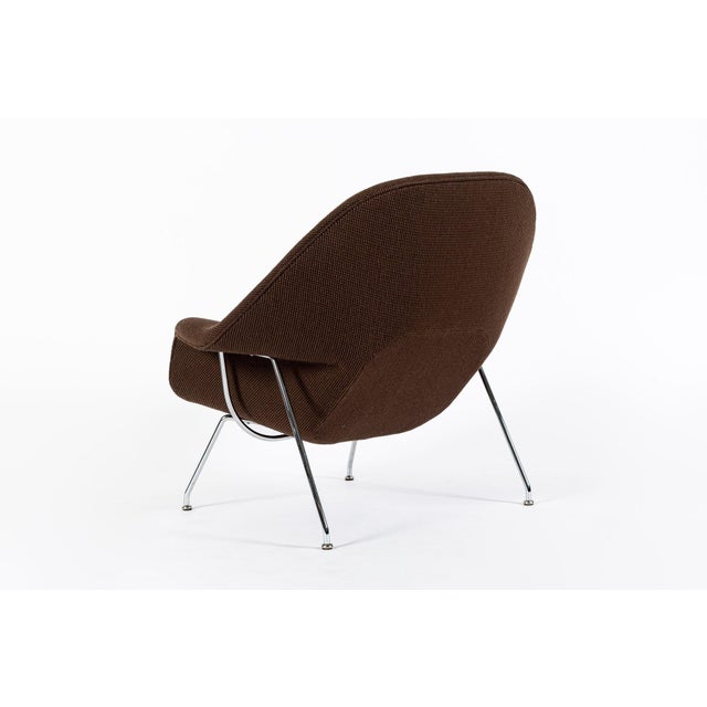 1950s Early Restored Mid Century Brown Womb Lounge Chair by Saarinen for Knoll, Multiples/Custom Available For Sale - Image 5 of 17