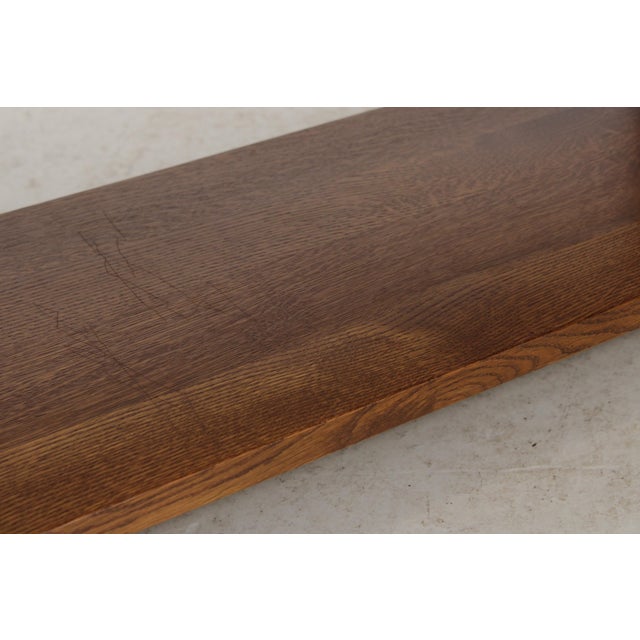 Brown Stickley Mission Oak Arts & Crafts Coffee Table For Sale - Image 8 of 14