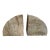 Pair of Vintage Travertine Bookends For Sale