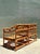 Wood Vintage Loop Rattan Lounge Chairs - A Pair For Sale - Image 7 of 17
