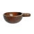 Antique Old Teak Nepal Wood Bowl For Sale - Image 4 of 4
