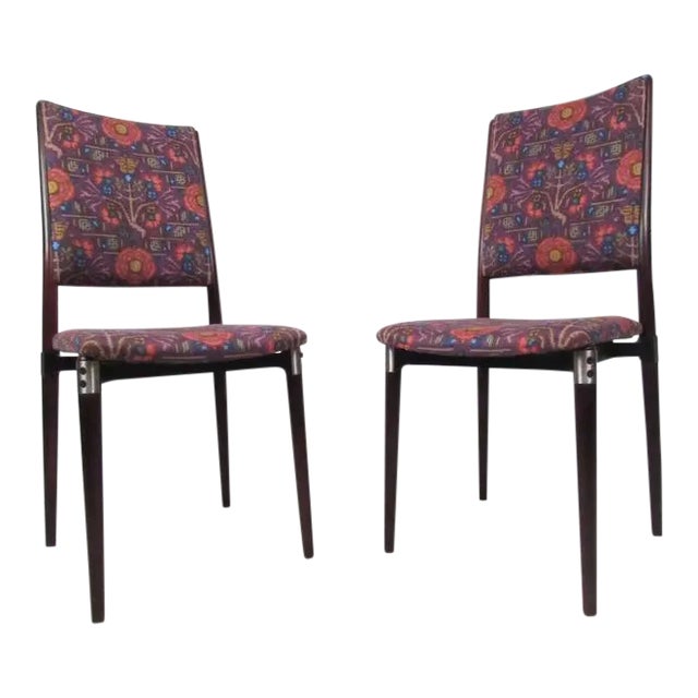 Italian Modern Dining Chairs by Eugenio Gerli For Sale