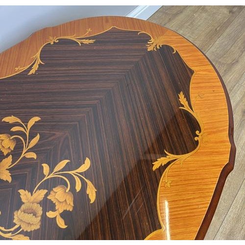 Vintage Italian Carved Coffee Table For Sale - Image 9 of 16