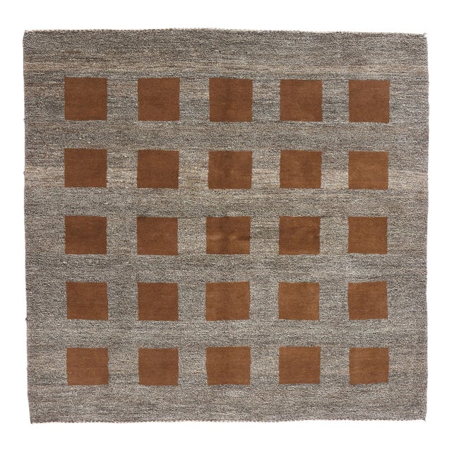 Vintage Persian Gabbeh Rug - 06'08 X 06'06 For Sale