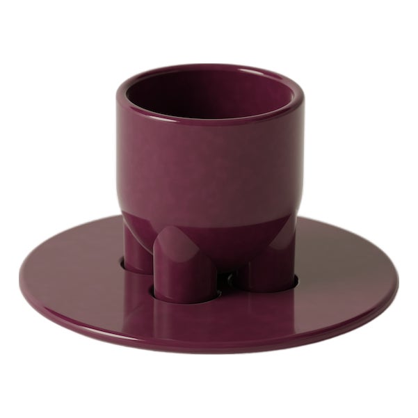 UUUUccio Cappuccino Cup and Saucer by Burgio. For Sale