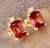 Natural Tourmaline Diamond Earrings 14k Gold 2.13 TCW Certified For Sale - Image 14 of 18