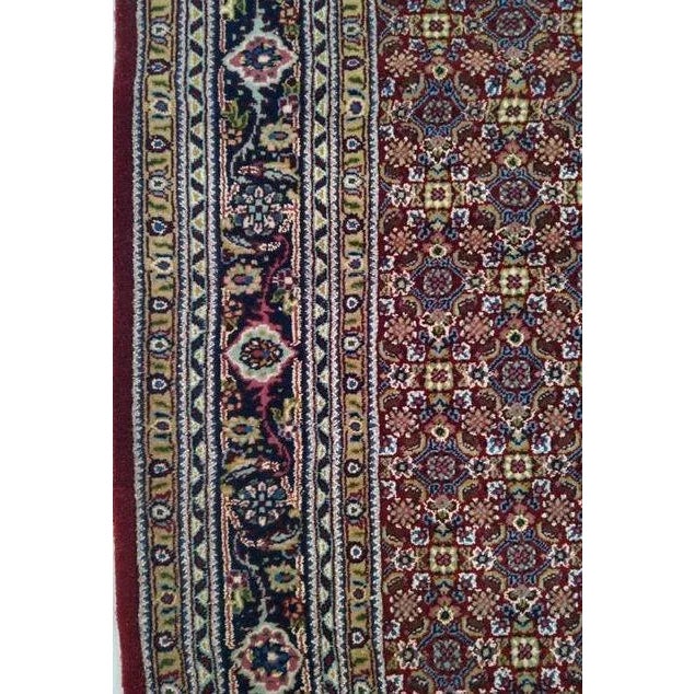 Sino Persian Tabriz Runner - 2'7" X 11'7" For Sale - Image 4 of 7
