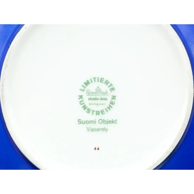 German Suomi Ice Bucket by Victor Vaserly & Timo Sarpaneva for Rosenthal Studio-Line, 1970s For Sale - Image 12 of 15