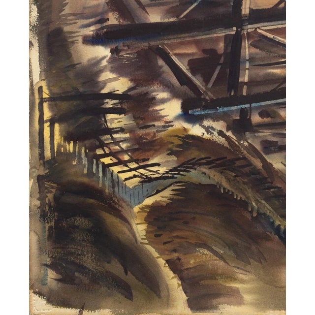 'Figures on Horseback' by Ben Abril, Los Angeles County Museum, Laguna Beach California For Sale - Image 10 of 10