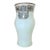 Antique Ornate Sterling Silver Overlaid Opal Opaline Tall Glass Vase For Sale