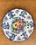 Vintage Portuguese Pierced Ceramic Floral Plate For Sale - Image 4 of 12