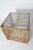 Willow and Reed Henry Olko Mid-Century Modern Square Series Rattan Side Table For Sale - Image 4 of 10