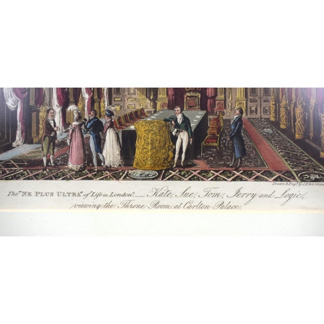 Art Sz: 5"H x 7 3/4W Frame Sz: 11 1/4"H x 13 1/2"W I.R. & G. Cruickshank