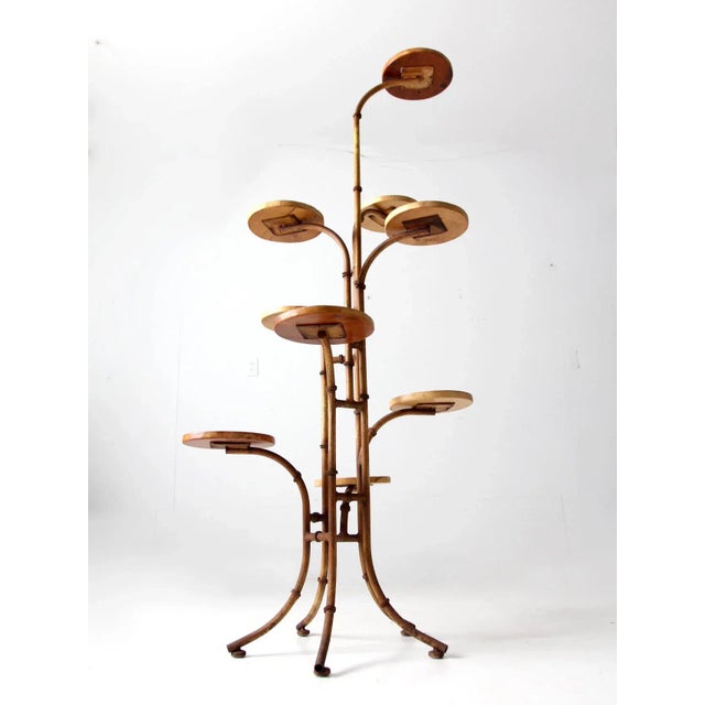 Vintage Tiered Plant Stand For Sale - Image 11 of 12