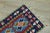 Textile 1970s Scandinavian Blue Cappadocia Kilim Runner Rug For Sale - Image 7 of 13