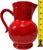 Vintage Modern Émile Henry France Red Glazed Ceramic Pitcher For Sale - Image 10 of 13