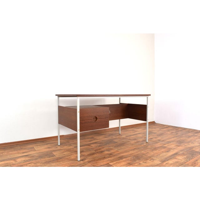Mid-Century Modern Danish Teak Desk, 1970s For Sale - Image 14 of 18