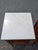 French Antique French Oak White Marble Top Bedside Cabinets - A Pair For Sale - Image 3 of 12