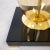 Pair of 1990s Amber, Mid Century Modern Murano Glass Lamps For Sale - Image 11 of 12
