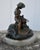 Heinrich W Hirschen Bronze Fishing Boy Antique Austrian Figure With Onyx Base For Sale - Image 15 of 17
