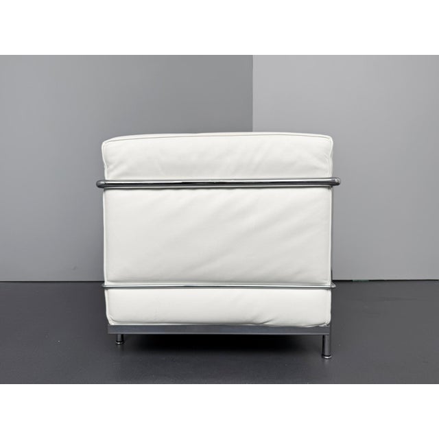 Cassina LC2 Armchair by Le Corbusier for Cassina, Italy, 2000s For Sale - Image 4 of 9