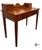Wood Vintage Federal Style Mahogany Vanity / Writing Desk For Sale - Image 7 of 9