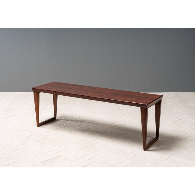 Aksel Kjersgaard 1960s Kai Kristiansen Rosewood Console For Sale - Image 4 of 13