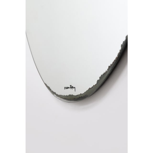 Gavina Transparent Les Grands Mirror by Man Ray for Simon Gavina, 1970s For Sale - Image 4 of 13
