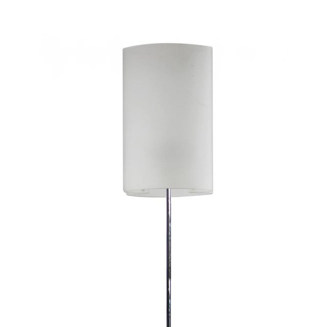 1970s Vintage Favel Floor Lamp with Chromed Steel Base, Italy, 1970s For Sale - Image 5 of 6