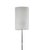 1970s Vintage Favel Floor Lamp with Chromed Steel Base, Italy, 1970s For Sale - Image 5 of 6