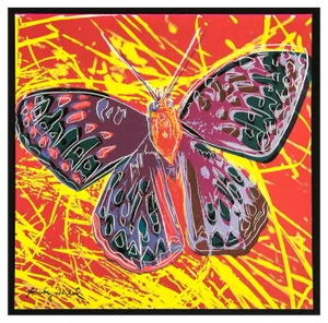 After Andy Warhol, Butterfly, Print
