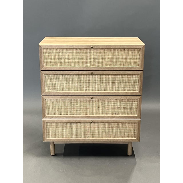 Chest of Drawers in Rattan For Sale - Image 6 of 6