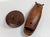 1980's Carved Wood Folk Art Owl After Smithsonian Museum Example, Signed For Sale - Image 12 of 13