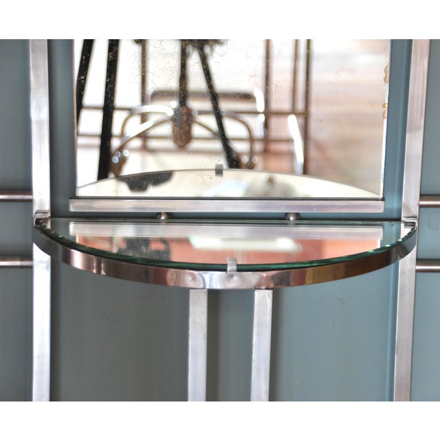 French Art Deco Coat Stand in Chromed Brass, 1930s For Sale - Image 6 of 17