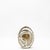 R & Y Augousti Modern Vase in Shagreen With Mother of Pearls and Brass Details by R&y Augousti For Sale - Image 4 of 7