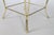 Vintage Pale Pink & Brass Vanity Seat / Stool / Chair For Sale - Image 14 of 16