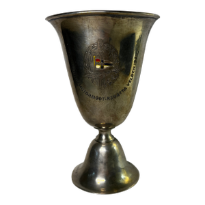 Vintage 1934 Sterling Silver Austrian Racing Trophy