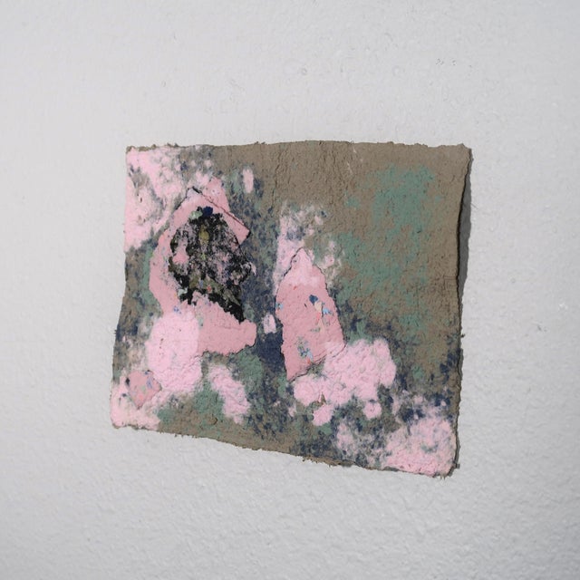 Original Abstract Textured Fiber Base Mixed Media Painting in by Casey R Klein For Sale - Image 12 of 16