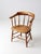 Antique Windsor Captain’s Chair Wood Spindle Armchair For Sale - Image 4 of 14