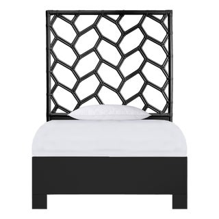 Silas Platform Bed Twin - Black For Sale