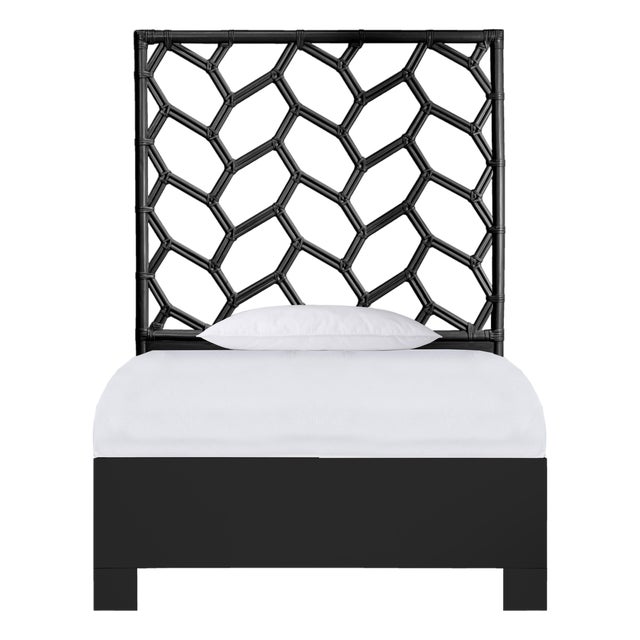 Silas Platform Bed Twin - Black For Sale