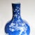 Chinese Temple Jars in Blue and White Porcelain Urns, Set of 2 For Sale - Image 4 of 8