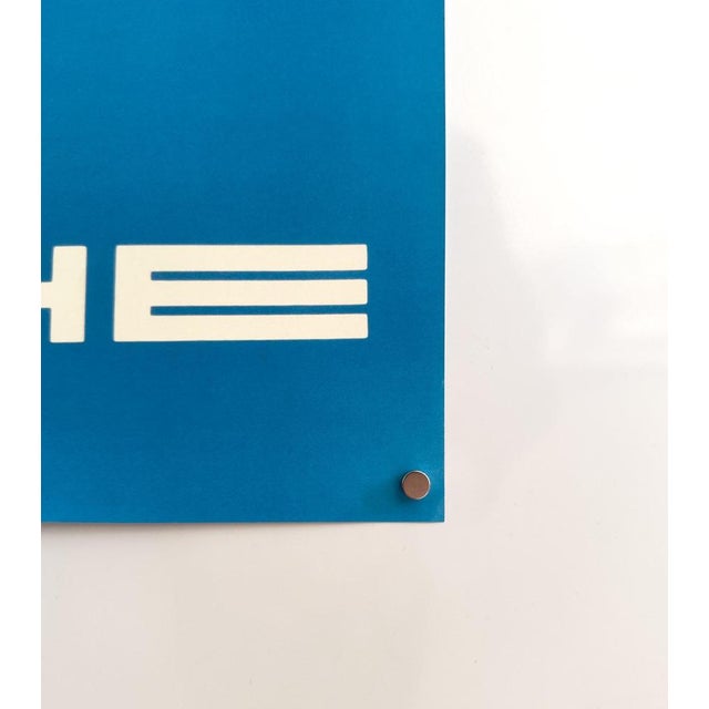 24 Hours of Le Mans Original Porsche Poster by Erich Strenger, 1987 For Sale - Image 6 of 9