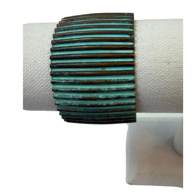 This vintage cuff is the perfect compliment to any outfit!