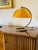 Space age yellow table lamp France, 1960s acrylic glass, metal H 45,5 cm - Diam. 35 cm Conditions: good consistent with...