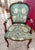 American Vintage Italian Chair Reupholstered in William Morris Print For Sale - Image 3 of 11