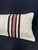 Turkish Hemp Pillow Cushion Natural Beige Black Cushion Cover 14"x45" For Sale - Image 4 of 4