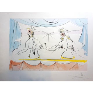 1970s Dali Hommage a Albrecht Durer Renaissance H/S # Dali Archives Coa Surrealism Art For Sale