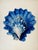 2020s Set of 8 – Blue and White Conch Shells Collection | Coastal Natural History Fine Art Prints For Sale - Image 5 of 18
